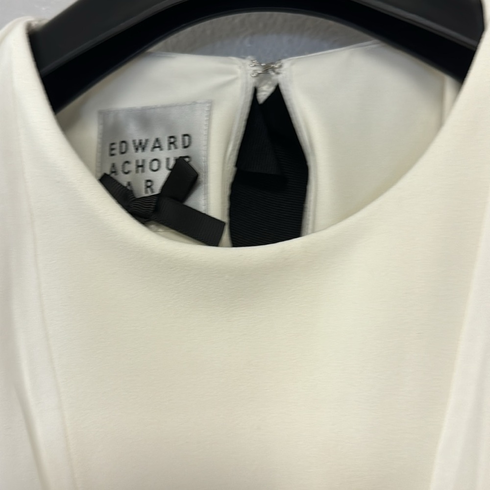 Edward Achour Bow Blouse - Picture 2 of 7